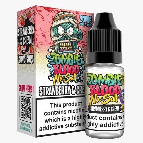 Zombie Blood 10ml Nic Salt - Pack of 10 - Vapeareawholesale