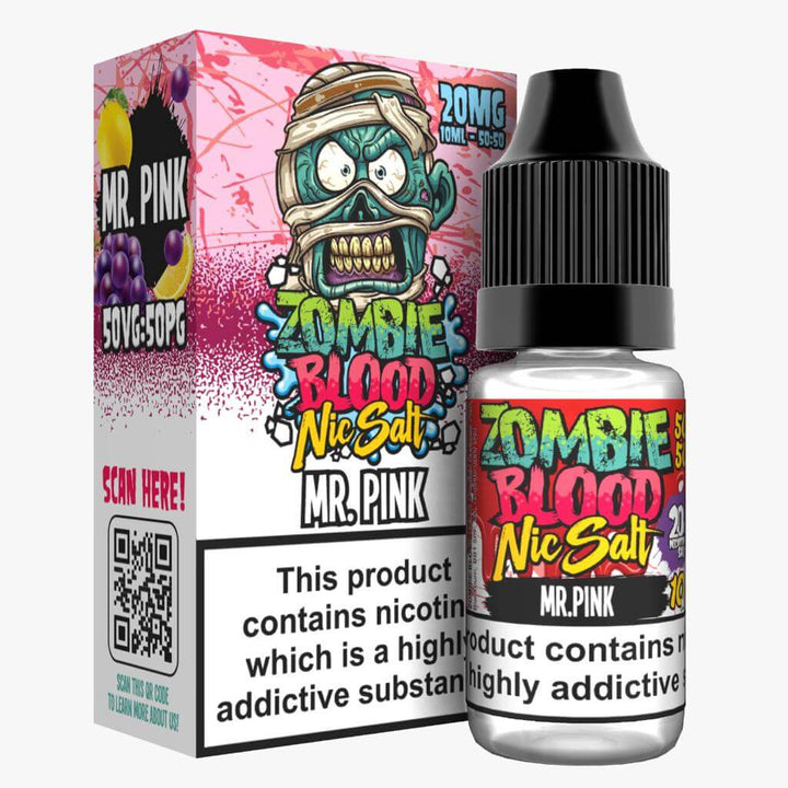 Zombie Blood 10ml Nic Salt - Pack of 10 - Vapeareawholesale