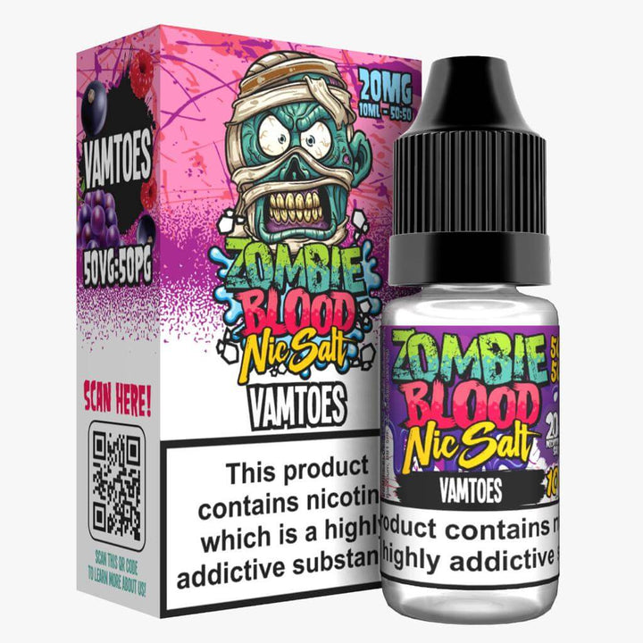 Zombie Blood 10ml Nic Salt - Pack of 10 - Vapeareawholesale